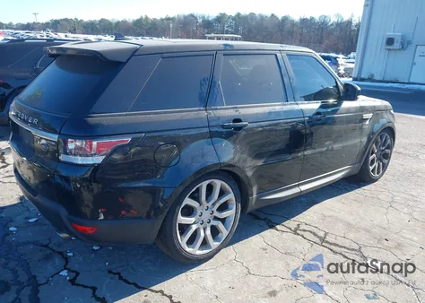 2016 Land Rover Range Rover Sport 3.0L V6 Supercharged Hse z USA, uszkodzony, nr VIN SALWR2PF0GA115619